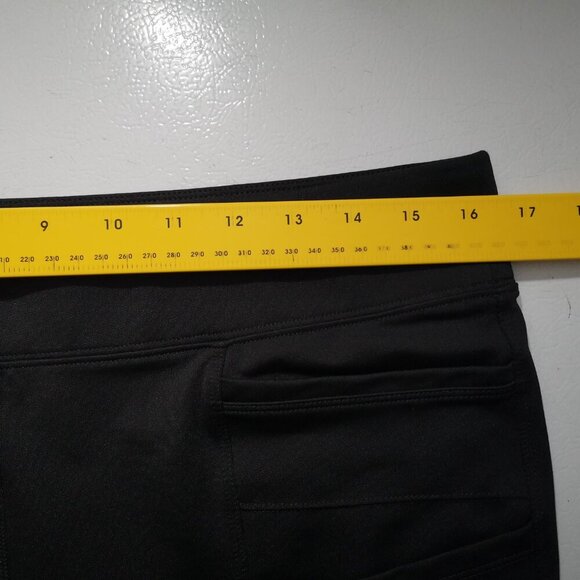 2 Pair of Athletic Works Dri More Slim Ladies Size Large Black / Grey Pants - Picture 10 of 12